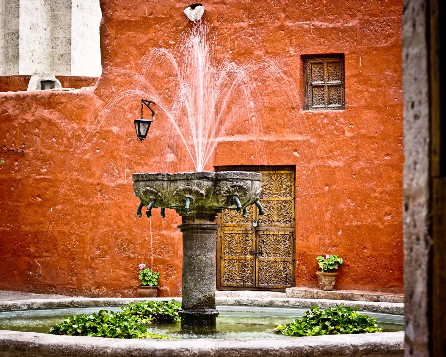 creative photo of fountain