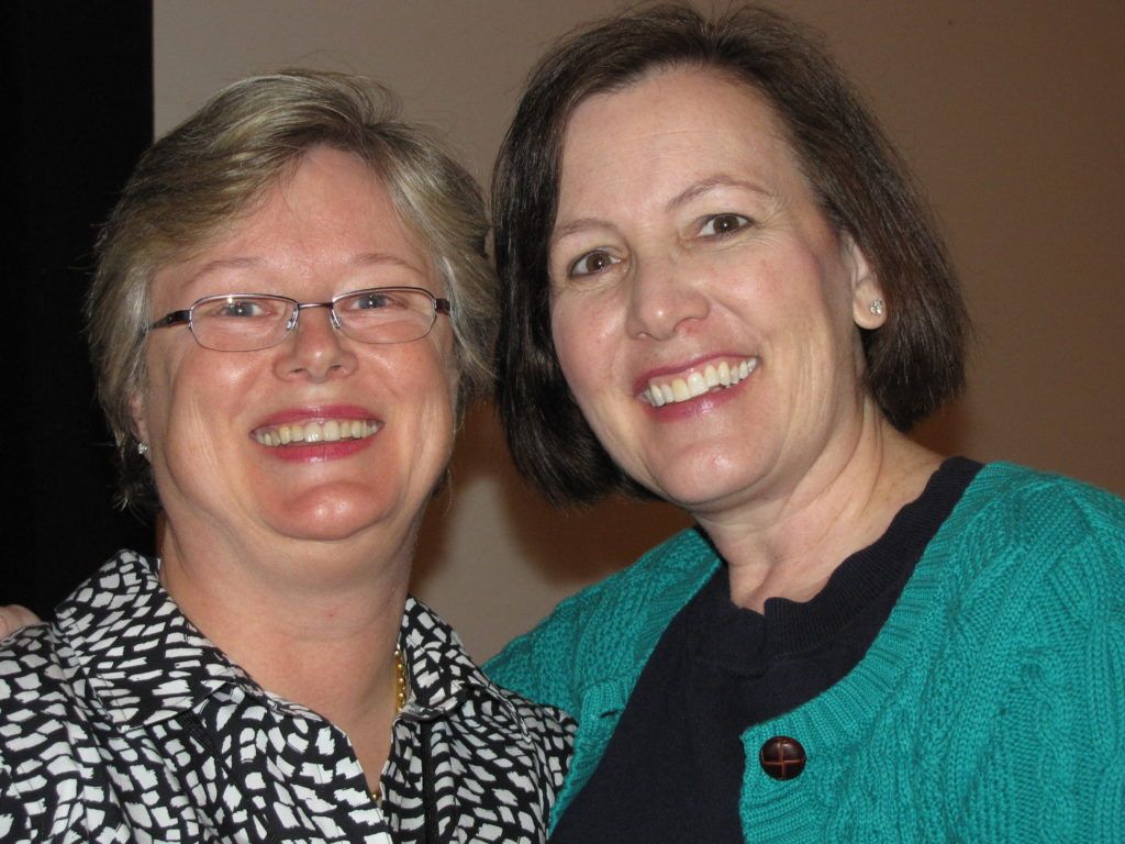 Diane Radford, MD with Julie Silver, MD at the Harvard Medical School CME leadership and publishing course this year.