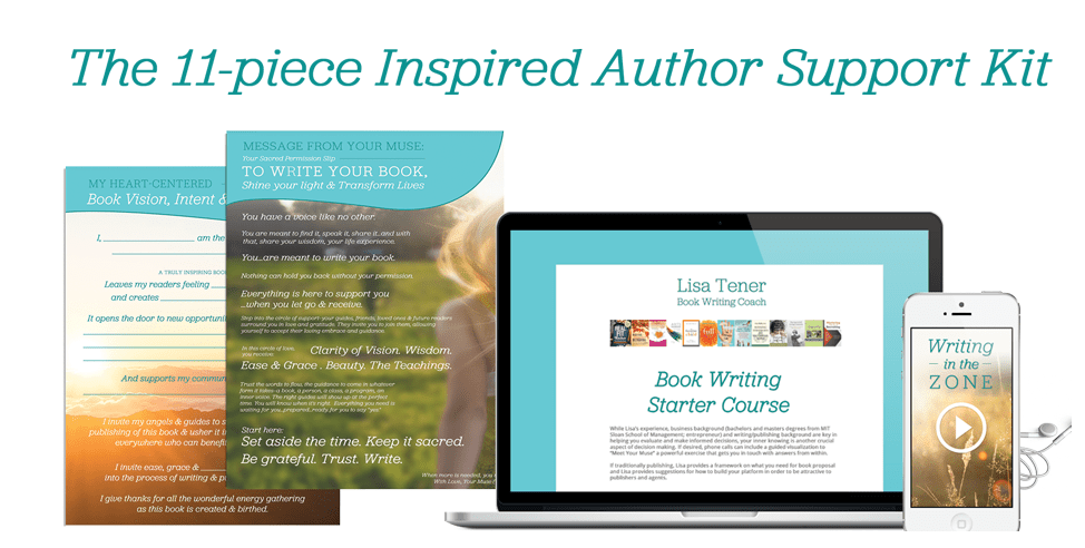 inspired author support kit