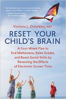 Linking meltdowns and poor grades to electronic screen use is fairly groundbreaking in itself. Beyond providing evidence and information, Dr. Dunckley provided a 4-week program parents can implement to get reslts.