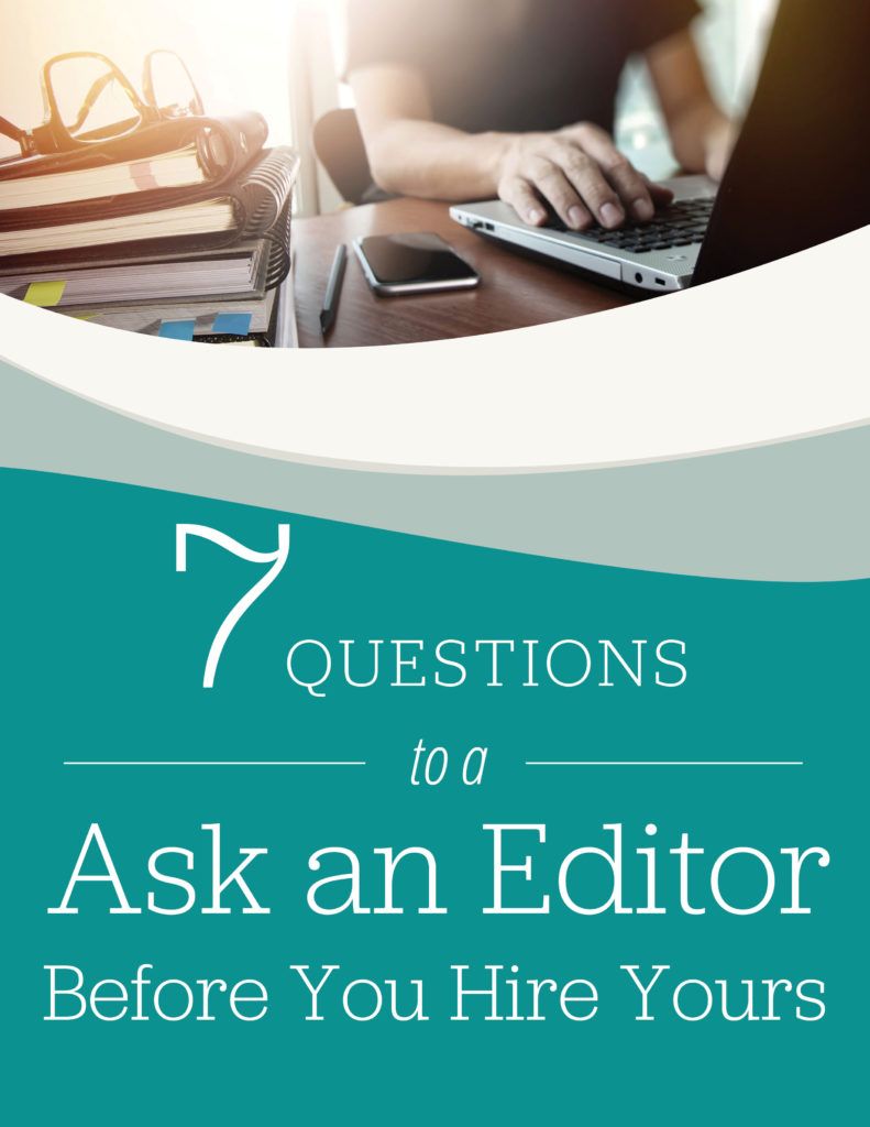 insecure about writing? Hire an editor