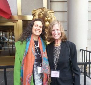 literary agent Jeanne Fredericks and Lisa Tener