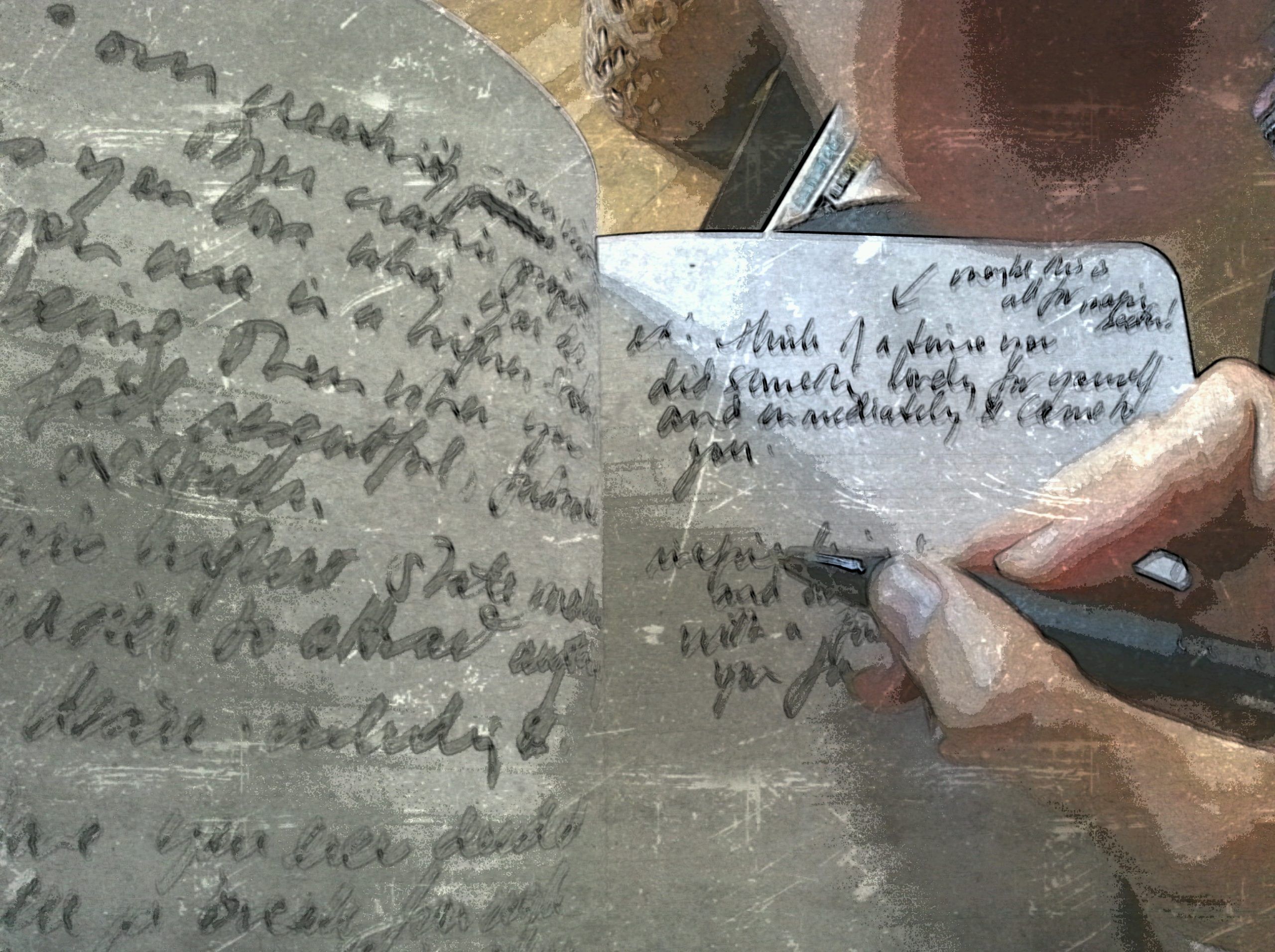 writing by hand