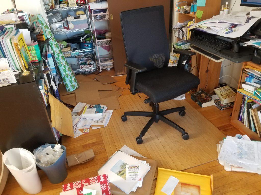 book coach's office on a bad day