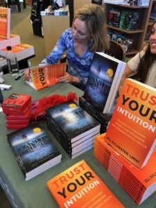 Jill Sylvester signing her award winning book