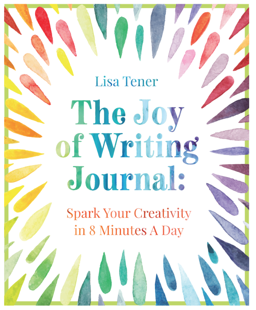 Book Cover: The Joy of Writing Journal: Spark Your Creativity in 8 Minutes A Day