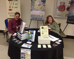 Rhode Island Author Expo table