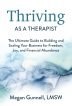 thriving as a therapist book cover