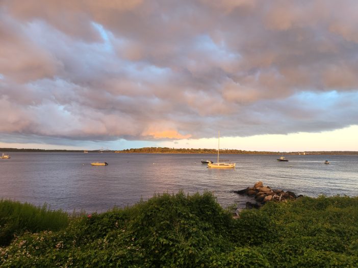 Sunset Narragansett Bay