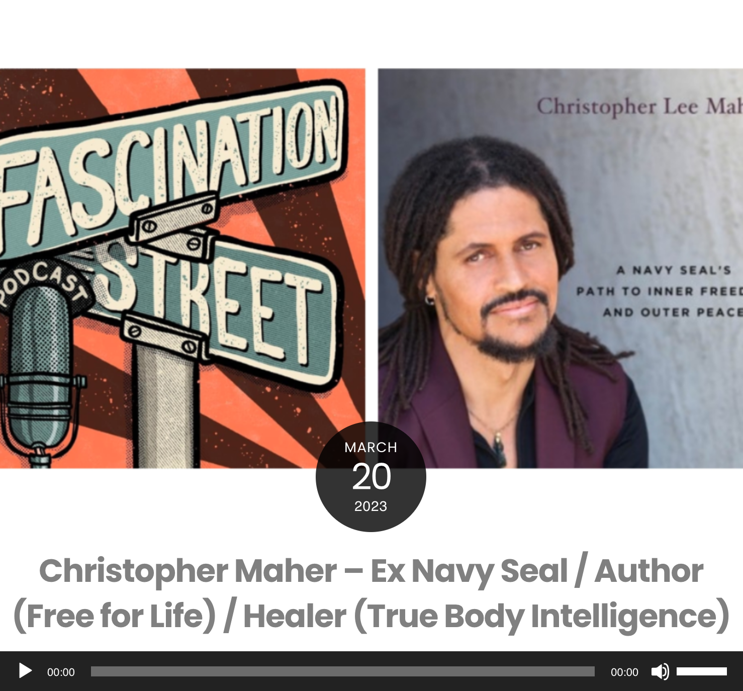 Christopher Maher on The Fascination Street Podcast
